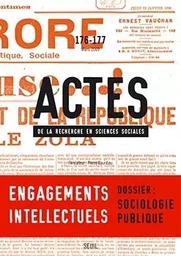 Actes de la recherche en sciences sociales, n°176-177