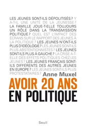 Avoir 20 ans en politique