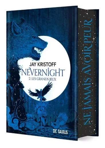 Nevernight T02 (relié collector) - Dark Edition - Tome 02 Les Grands Jeux - Jay Kristoff - Komikku