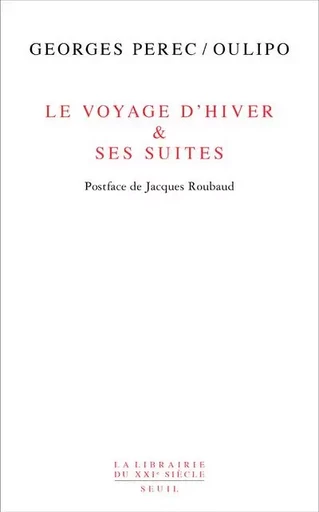 Le Voyage d'hiver & ses suites -  - LE SEUIL EDITIONS