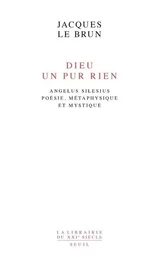 La Librairie du XXIe siècle Dieu, un pur rien