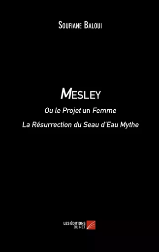 Mesley - Soufiane Baloui - Les Editions du Net