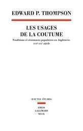 Les Usages de la coutume