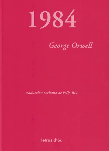 1984 - George Orwell - LETRAS OC