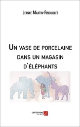 Un vase de porcelaine dans un magasin d'éléphants