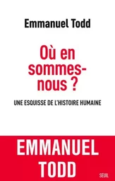 Sciences humaines (H.C.) Où en sommes-nous ?