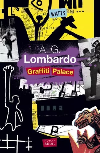 Cadre vert Graffiti Palace - A. G. Lombardo - LE SEUIL EDITIONS