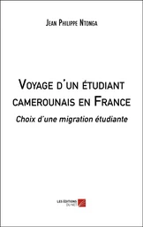 Voyage d'un étudiant camerounais en France