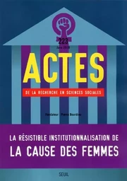 Actes de la recherche en sciences sociales Actes de la recherche en sciences sociales, n° 223. L'ins