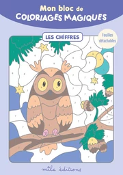 Mon bloc de coloriages magiques - Les chiffres