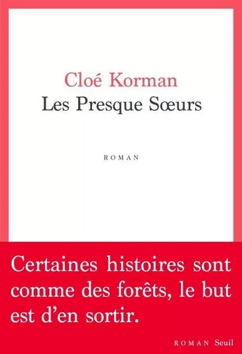 Les Presque S urs - Cloé Korman - LE SEUIL EDITIONS