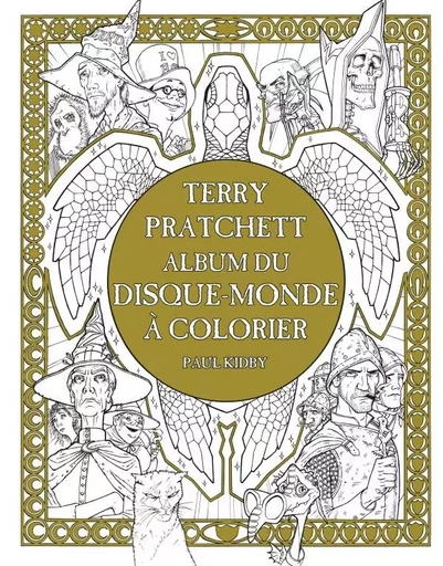 Un album du Disque-Monde à colorier -  Pratchett Terry - ATALANTE