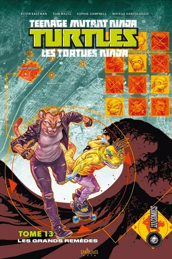 Les Tortues Ninja - TMNT, T13 : Les Grands Remèdes - Tom Waltz, Mateus Santolouco, Kevin Eastman - HICOMICS