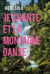 Cadre vert Je chante et la montagne danse