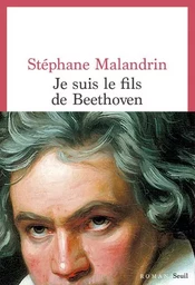 Cadre rouge Je suis le fils de Beethoven