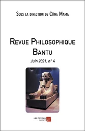 Revue Philosophique Bantu