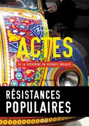 Actes de la recherche en sciences sociales Actes de la recherche en sciences sociales, n° 235. Résis