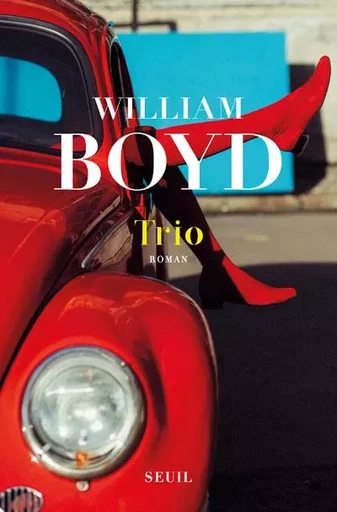 Cadre vert Trio - William Boyd - LE SEUIL EDITIONS