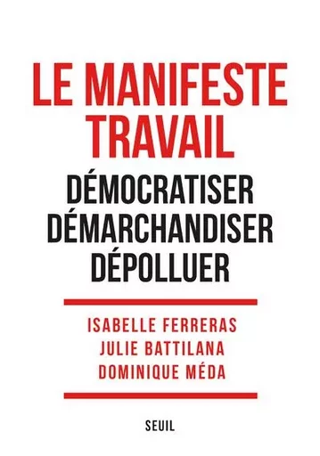 Essais (H.C.) Le Manifeste Travail -  - LE SEUIL EDITIONS