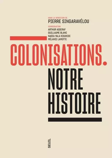 Colonisations -  Collectif - LE SEUIL EDITIONS