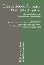 L'EXPERIENCE DU PASSE  - HISTOIRE, PHILOSOPHIE, POLITIQUE