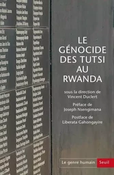 Le Genre humain, n° 62. Le Génocide des Tutsi au Rwanda (1959-2023)