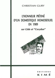 L' Honneur piétiné d'un domestique homosexuel en 1909