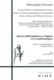 Philosophia Scientiae T. 9 / 2 2005