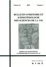 Bulletin d'Histoire et d'Epistemologie des Sciences De