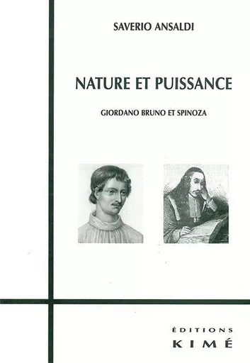 Nature et Puissance -  Ansaldi Saverio - Kimé