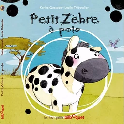 Petit zèbre à pois