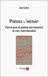 Poésies l'instant