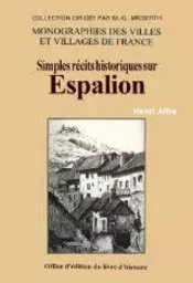 Simples récits historiques sur Espalion