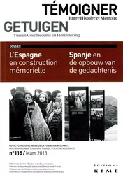 Temoigner,Entre Histoire et Mémoire N°115