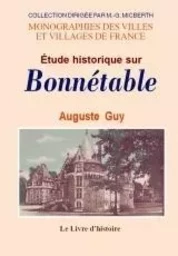 Étude historique sur Bonnétable