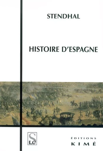 Histoire d'Espagne -  Stendhal - Kimé