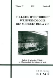 Bulletin d'Histoire et d'Epistemologie... 17 / 1