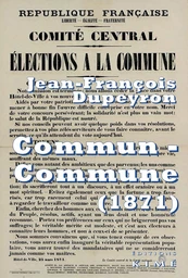 Commun-Commune. Penser la Commune de Paris (1871)