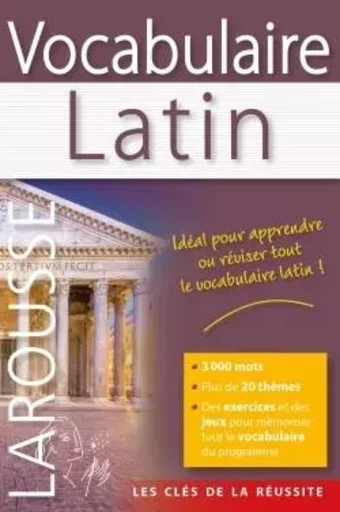 Vocabulaire latin -  Collectif - LAROUSSE