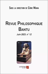 Revue Philosophique Bantu