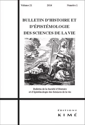 Bulletin d'Histoire et d'Epistemologie...21 / 1