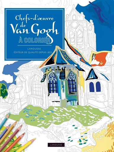 Van Gogh Coloriages anti-stress -  Collectif - LAROUSSE