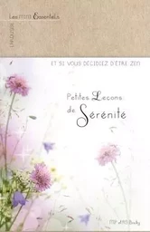 Petites leçons de sérénité