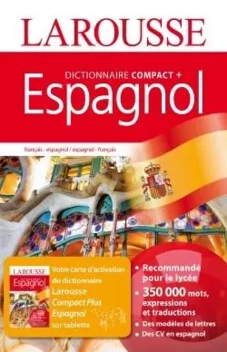 Compact Plus français espagnol 2 en 1 -  Collectif - LAROUSSE