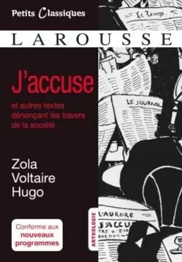 "J'accuse" et autres textes citoyens -  Collectif - LAROUSSE