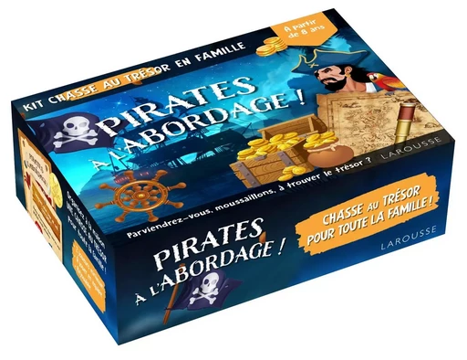 Pirates à l'abordage - le kit famille -  ANONYME - LAROUSSE