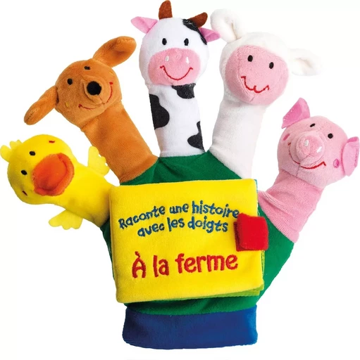 À la ferme - Livre Gant - Francesca Ferri - GLENAT JEUNESSE