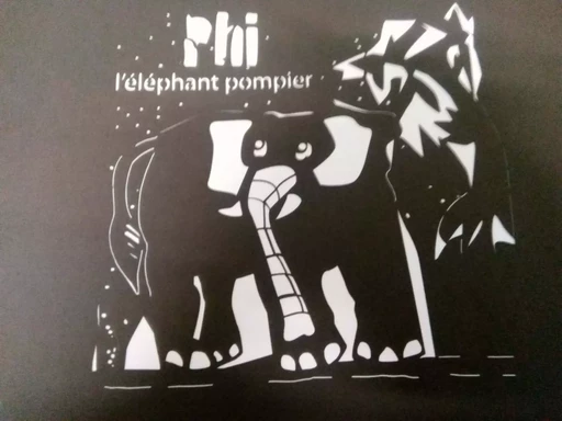 Phi l'éléphant pompier (version Kamishibaï) - Muriel Diallo, Jessica-Florence Reuss-Nliba, Didier Reuss-Nliba - VOL OISEAUX