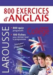 800 exercices d'anglais