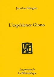 L'expérience Giono